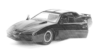 Trans AM K.I.T.T. aus der Serie Knight Rider